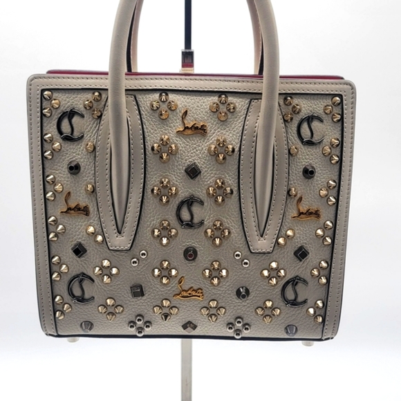 Christian Louboutin Handbags - Christian Louboutin Winter White Studded Women's Bag